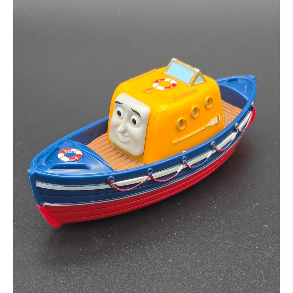 Thomas & Friends Take-n-Play Captain Lifeboat Die-Cast Mattel 2012 T4198 Blue